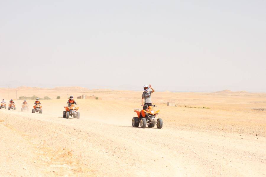 Camel Ride & Quad Bike Experience in Agafay Rocky Desert