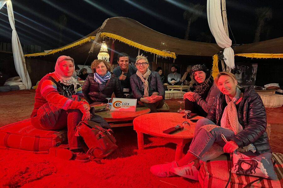 Quad- en liveshow en diner in Agafay-woestijntochten