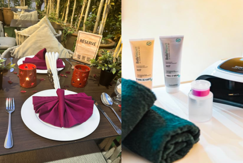 Romantische spa-ervaring met diner in restaurant Chouf L'Or