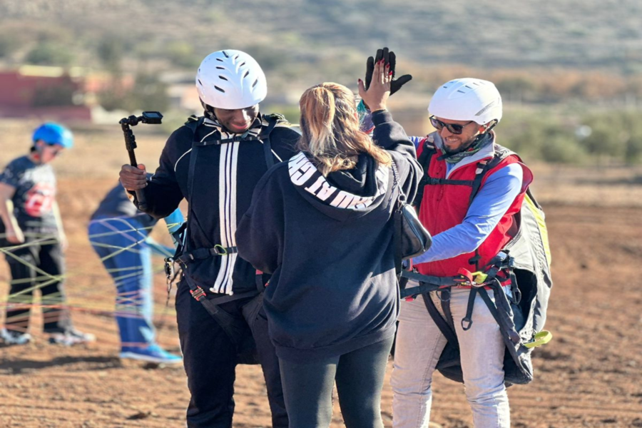 Paragliden in Marrakech en het Atlasgebergte