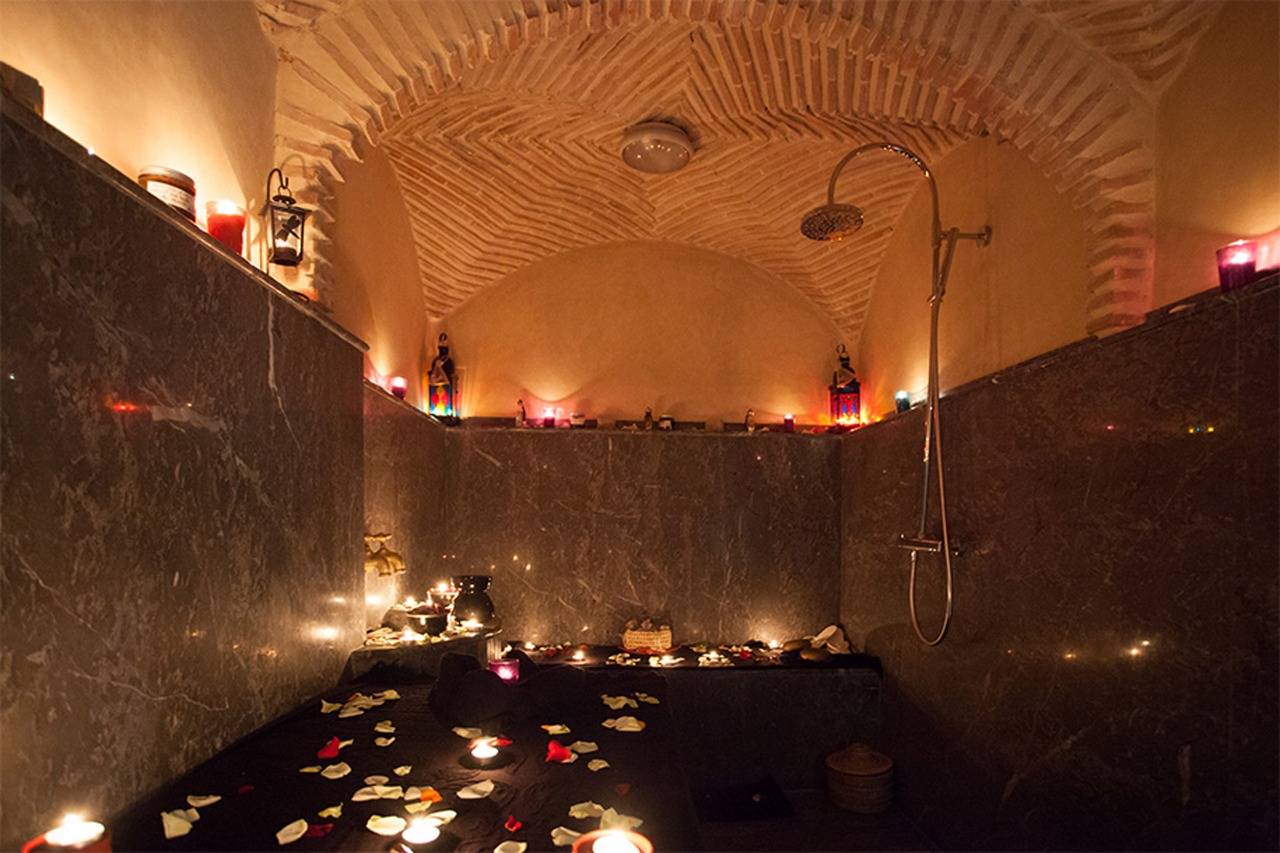 Marrakesh: Palmeraie-quad en traditionele Marokkaanse spa