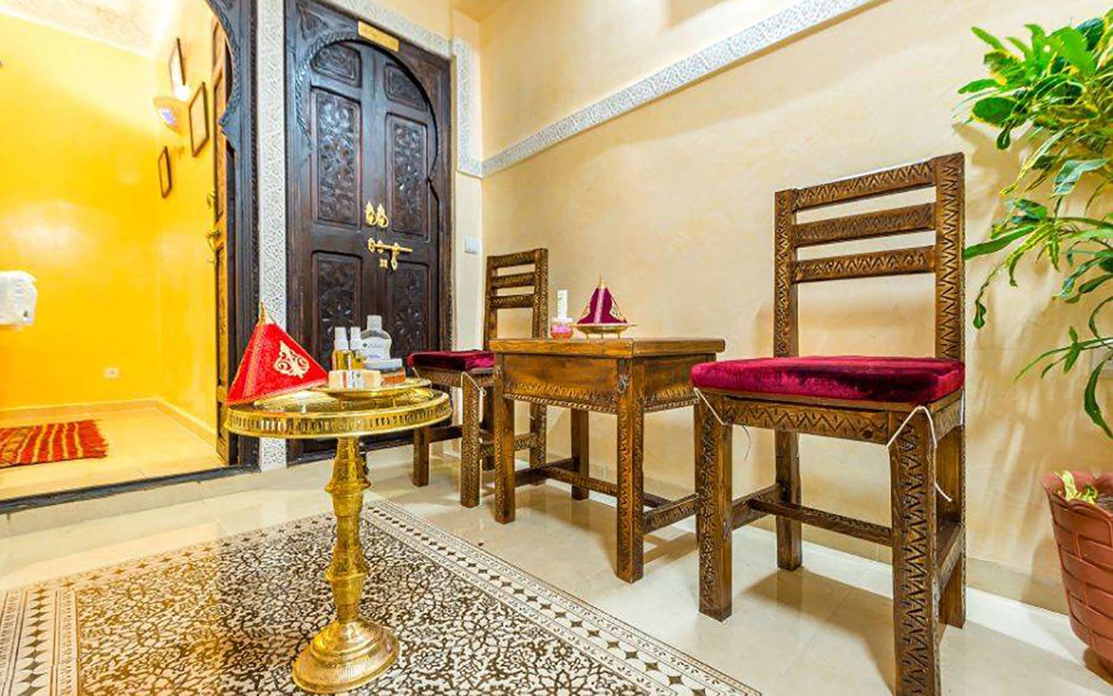 Marrakesh: Palmeraie-quad en traditionele Marokkaanse spa