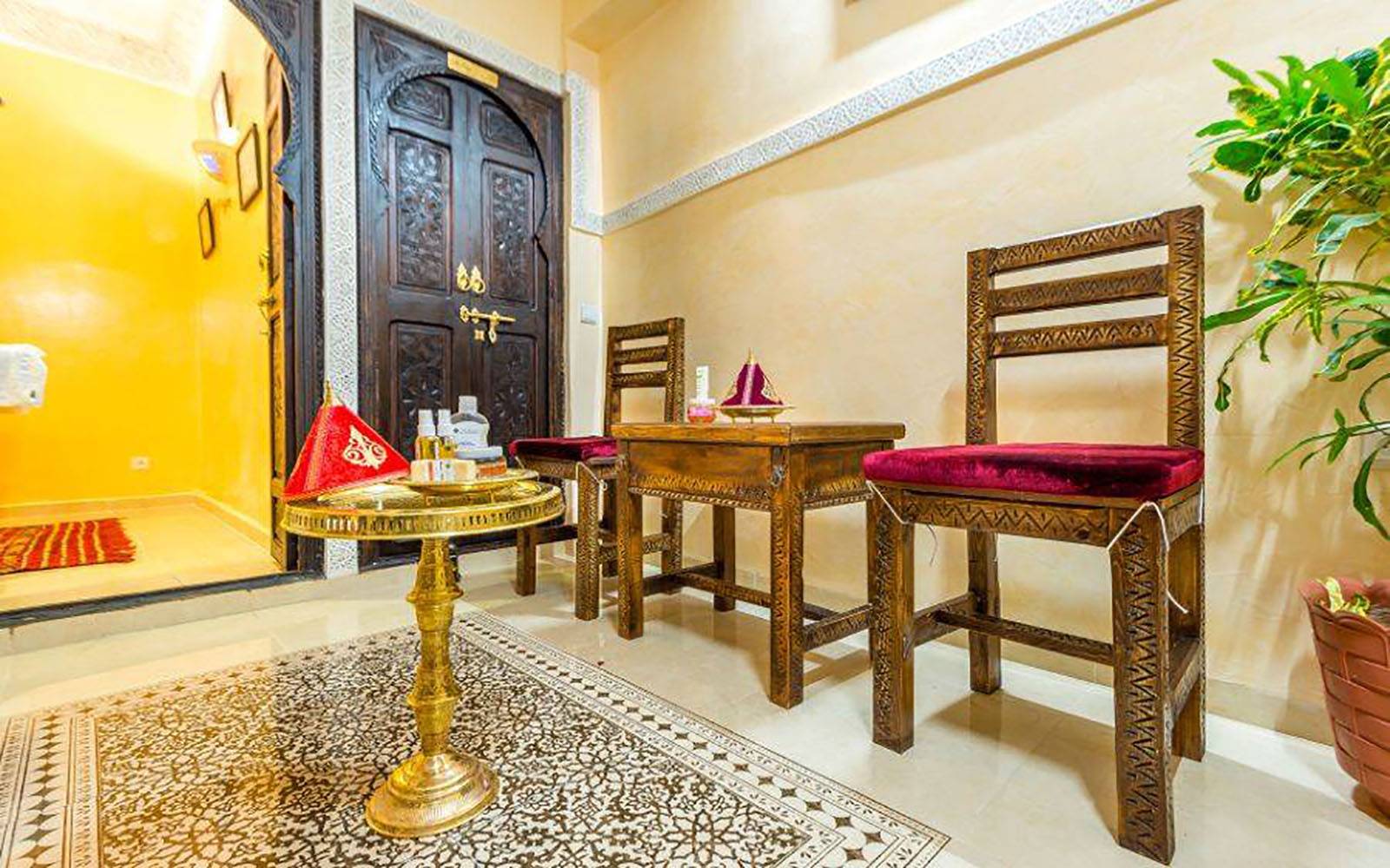 Marrakesh: Palmeraie-quad en traditionele Marokkaanse spa