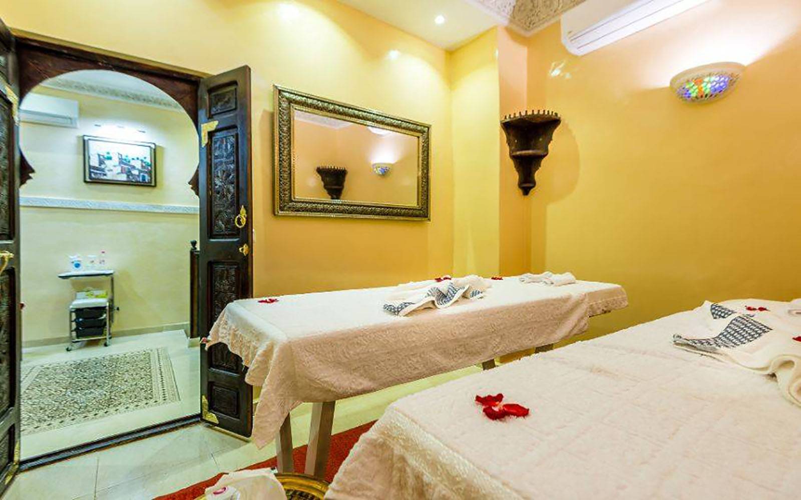 Marrakesh: Palmeraie-quad en traditionele Marokkaanse spa
