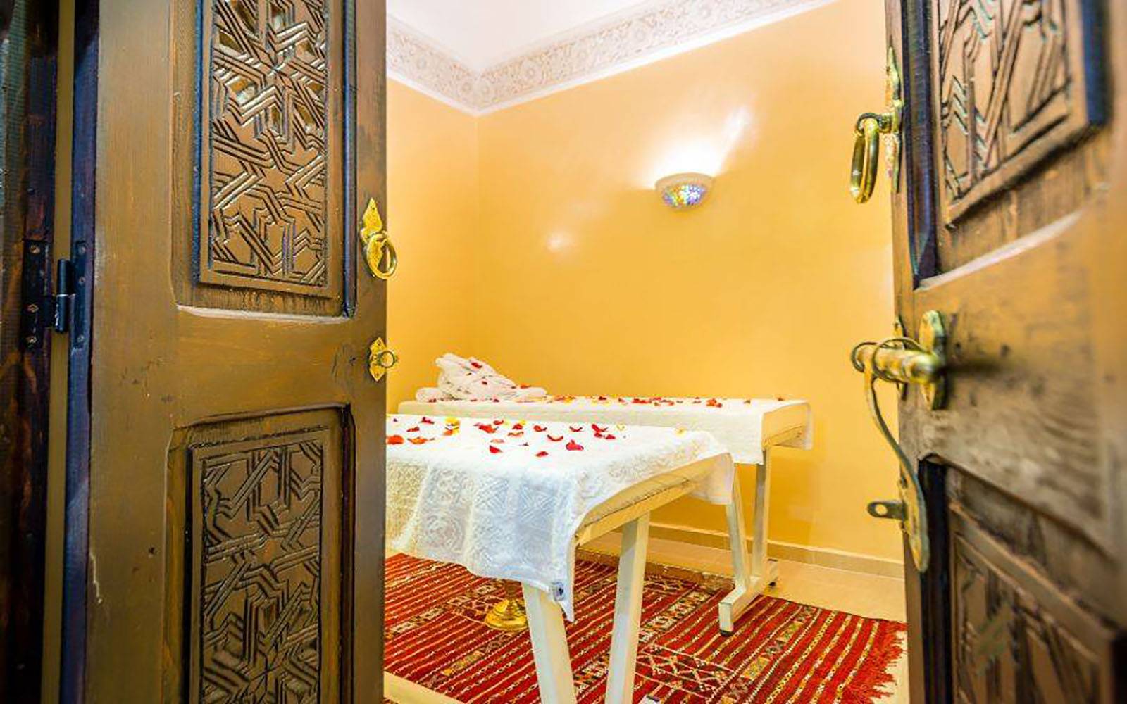 Marrakesh: Palmeraie-quad en traditionele Marokkaanse spa