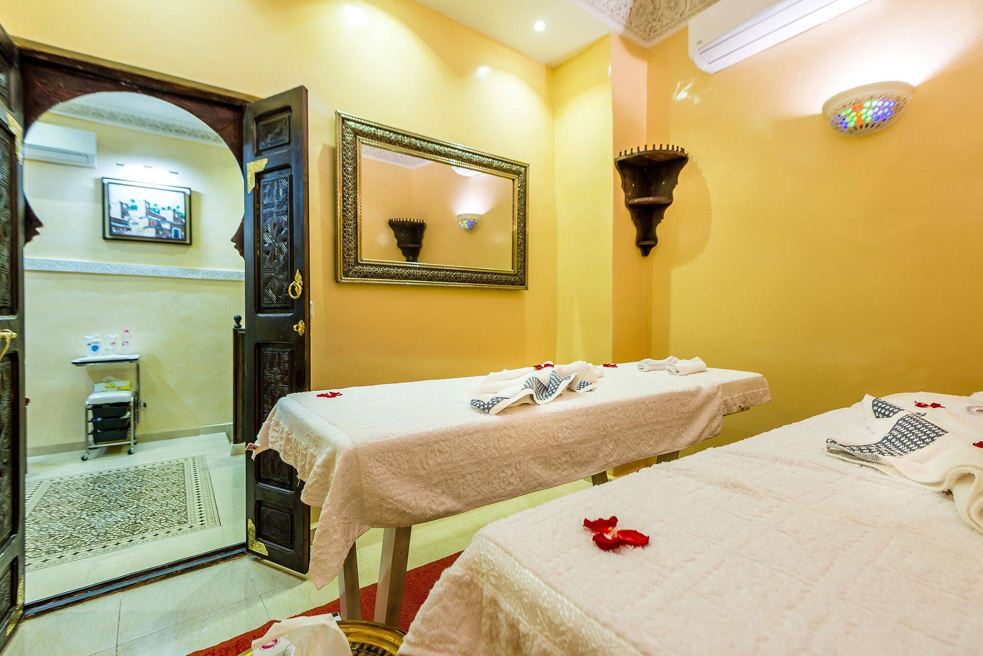 Marrakesh: Palmeraie-quad en traditionele Marokkaanse spa