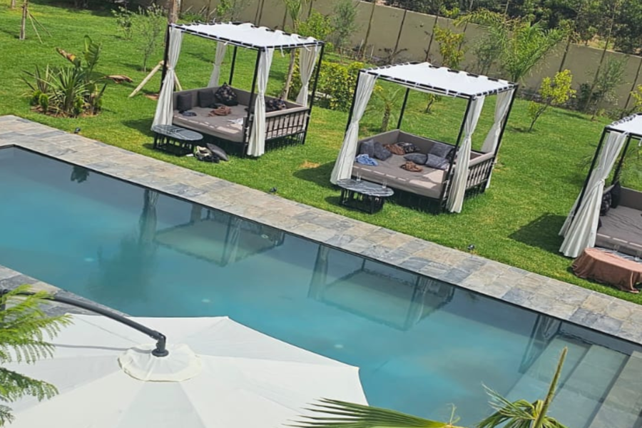Marrakech Dagpas Zwembad Inclusief Lunch en Shuttle - ontspan
