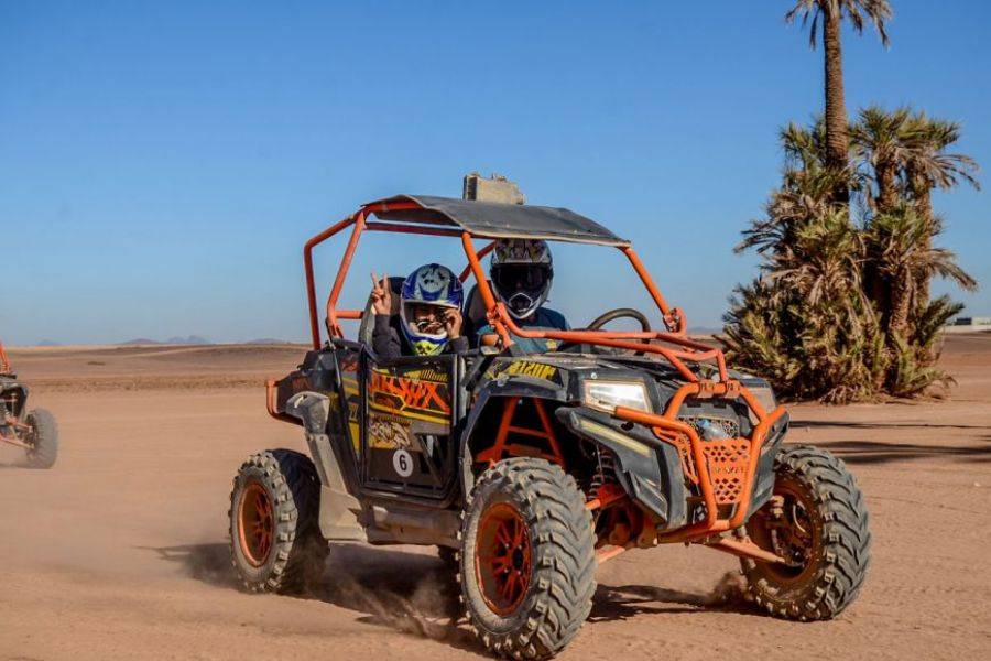 Buggy-, kameel- en spa-ervaring in Marrakech