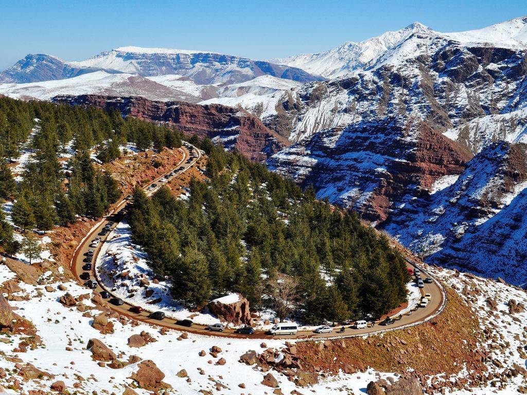 Dagtocht naar het Atlas Mountain & Ski Resort