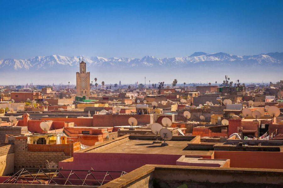 Historische tuinen en wallen van Marrakech Tour