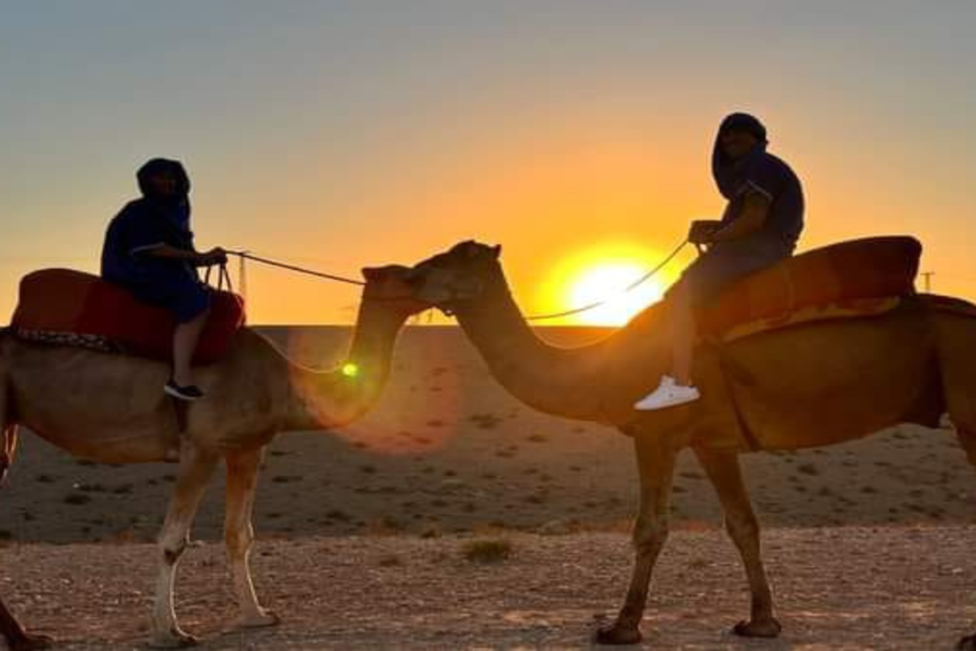 Hoge Atlasberg Imlil met kameelrijden en diner in de Agafay-woestijn