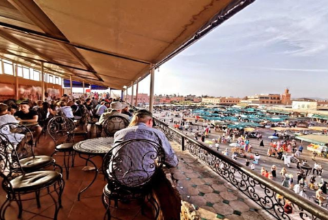 Rooftop Tour en Medina Visit with Meals in Marrakech