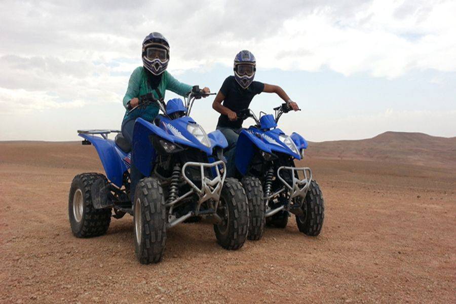 Quad in Agafay Rocky Desert vanuit Marrakech