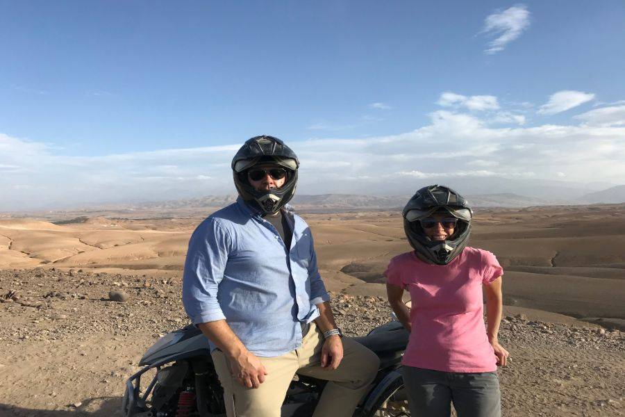 Camel Ride & Quad Bike Experience in Agafay Rocky Desert
