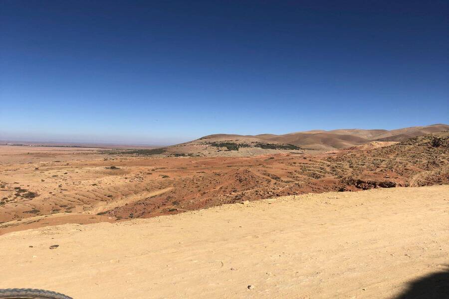 Fietstocht naar het Atlasgebergte en het Berberdorp vanuit Marrakech