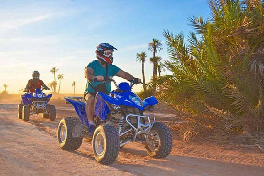 Kameelrijden & quad & spa en hamambehandeling