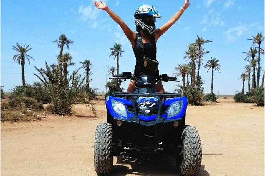 Kameelrijden & quad & spa en hamambehandeling