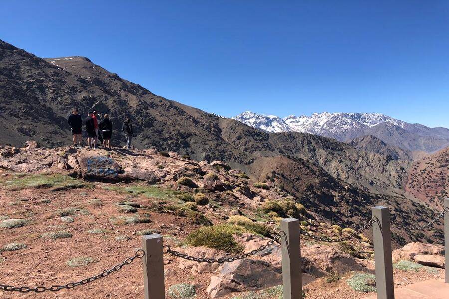 Fietstocht naar het Atlasgebergte en het Berberdorp vanuit Marrakech