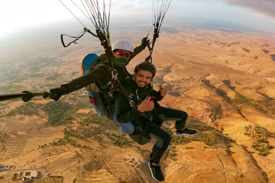 Paragliden in Marrakech en het Atlasgebergte