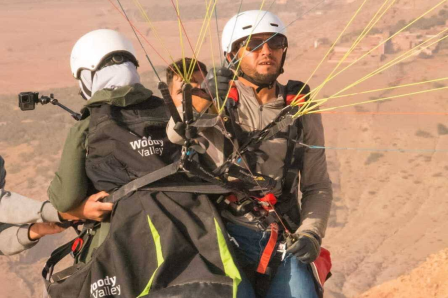 Paragliden in Marrakech en het Atlasgebergte