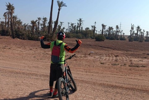 Fietstochten in Palmeraie Marrakech halve dag